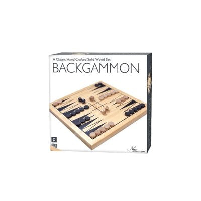 Wooden Backgammon Set - Ages 8+