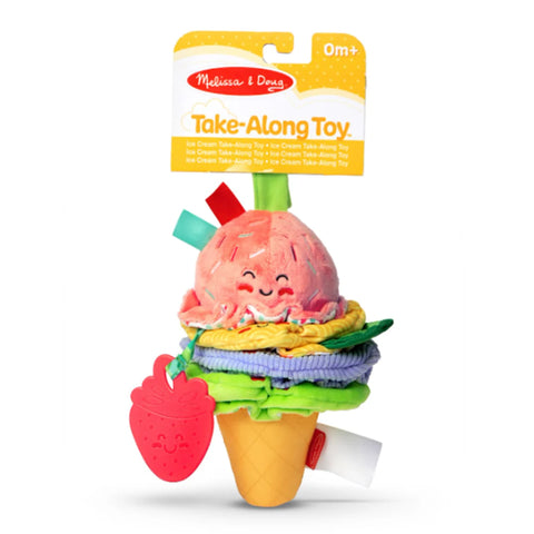 MD: Ice Cream Take-Along Pull Toy - Ages 0+