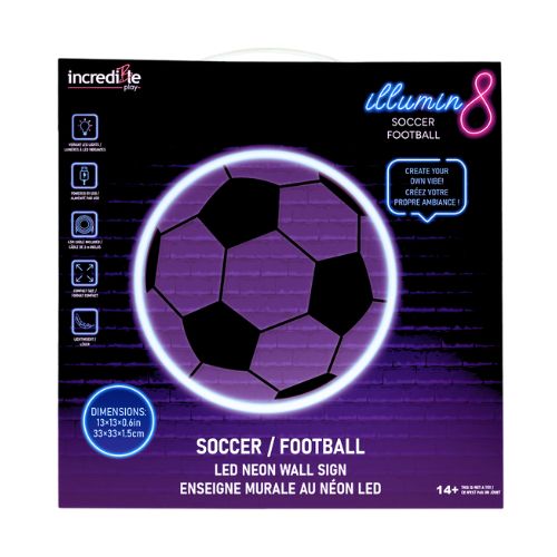 Illumin8: Soccer LED Neon Wall Sign - Ages 14+