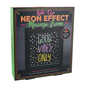IS: Light Up Neon Effect Message Frame - Ages 8+