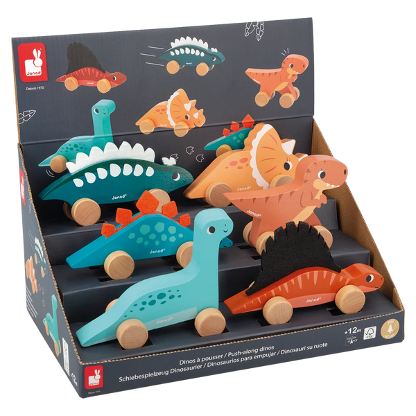 Dino - Push-along  DInos - Janod