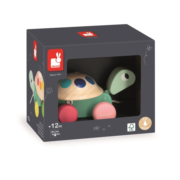 Zigolos Pull Along Turtle- Janod