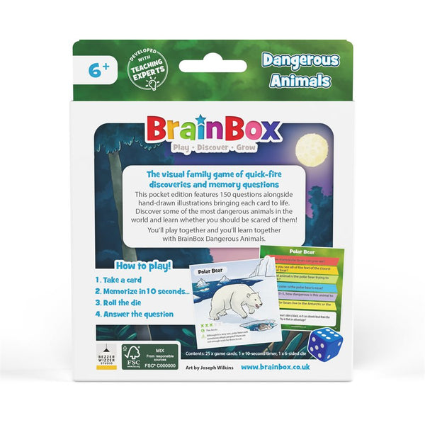 Brainbox Pocket: Dangerous Animals