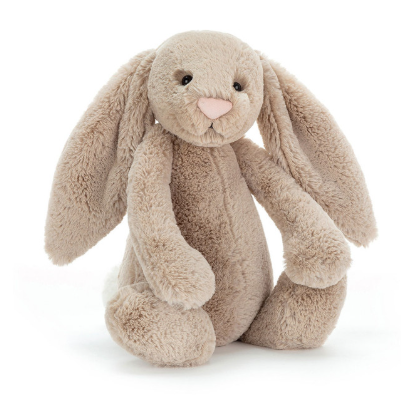 JC: Bashful Beige Bunny Large - Ages 0+