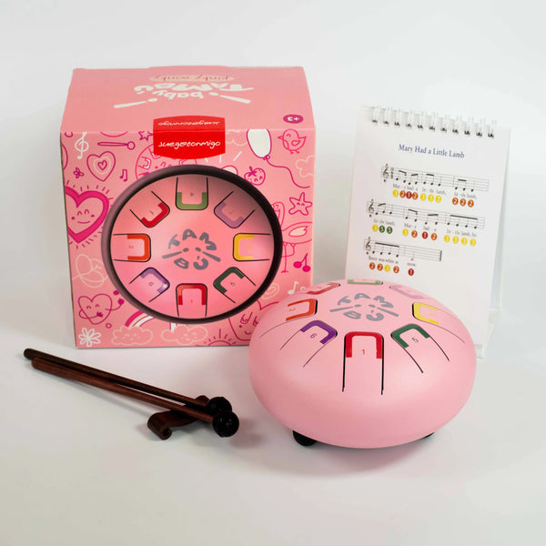 Tambu 6" -  8 Tones - Pinky Winky -  Tougue Drum - Ages 3+