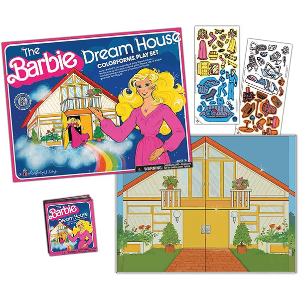 Colourforms: Barbie Dream House - Ages 3+