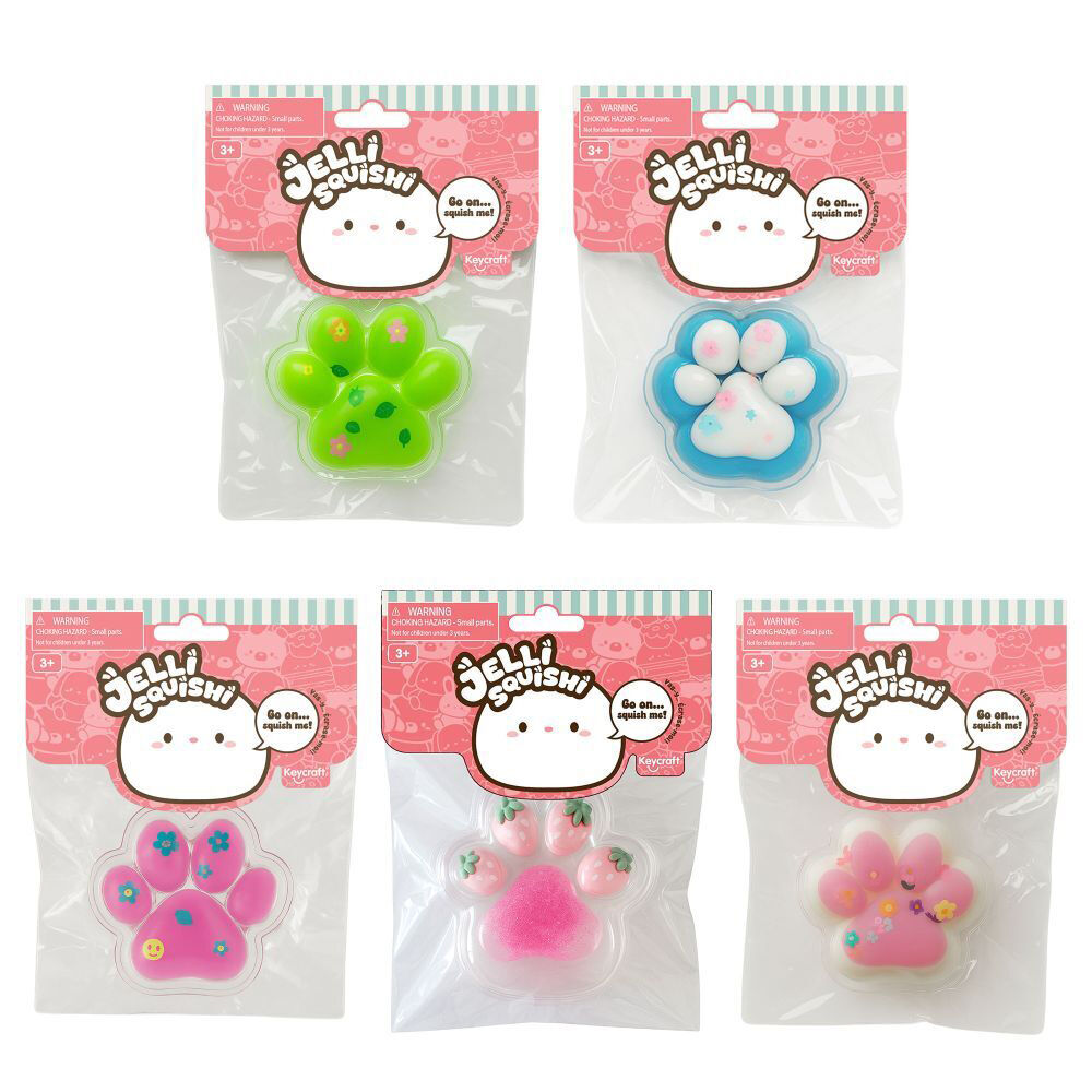 Loot: Jelli Squishi Paw Print Small - Ages 3+