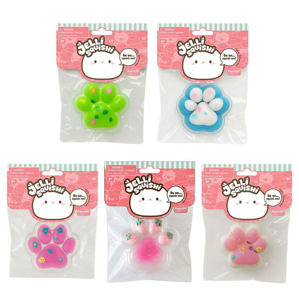 Loot: Jelli Squishi Paw Print Small - Ages 3+