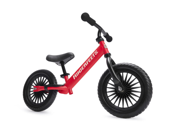 Kinderfeets Metal Trail Bike Balance Bike  - Cherry Red
