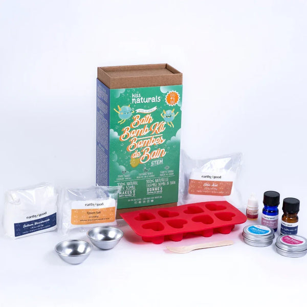 Kiss Naturals: Bath Bomb Kit (Canadian Made!) Ages 6+