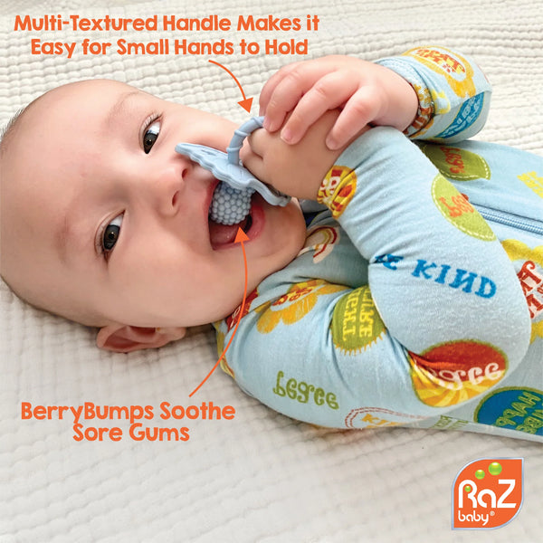 RaZbaby: RaZberry Teether - Cookies & Cream - 0+