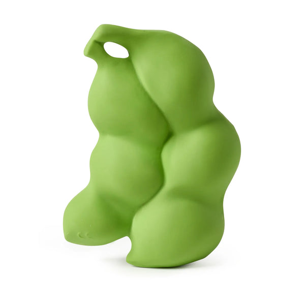 Oli & Carol: Keiko the Edamame Natural Rubber Teether & Bath Toy - Ages 0+