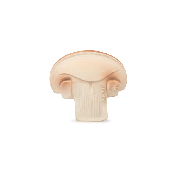 Oli & Carol: Manolo the Mushroom Natural Rubber Teether & Bath Toy - Ages 0+