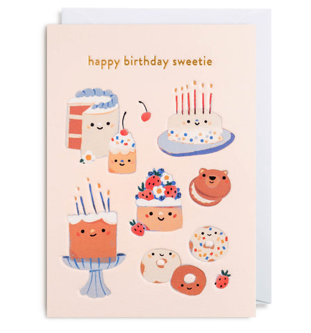 GC: Happy Birthday Sweetie - Birthday Card