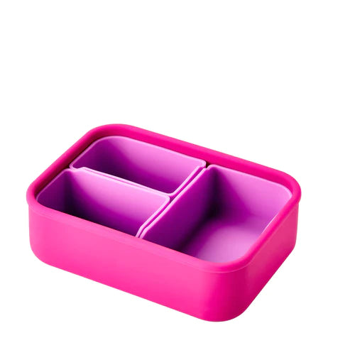 Lunchbots Silicone Bento Box Medium -Reef - All ages