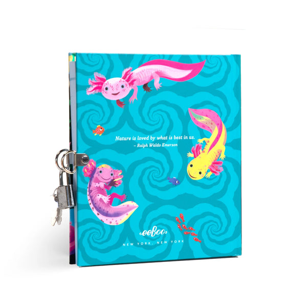EeBoo: Axolotl Journal - Ages 6+