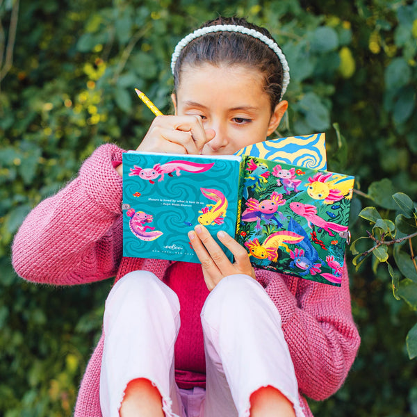 EeBoo: Axolotl Journal - Ages 6+