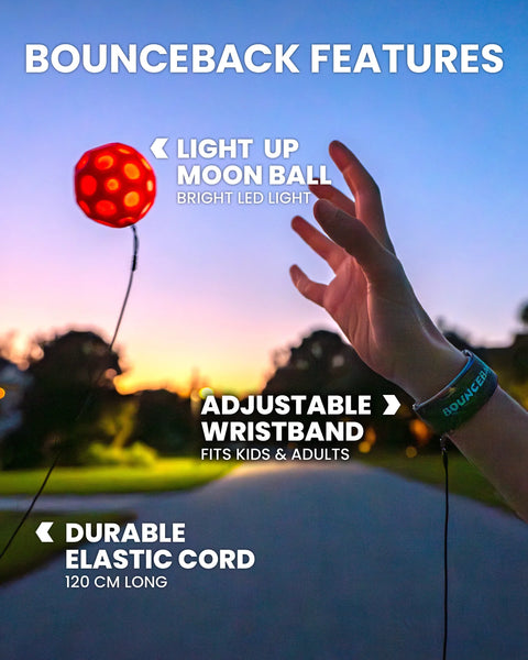 Moon Ball: Bounceback x Moonshine LED - Ages 8+