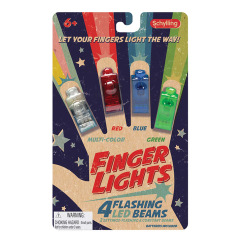 SCHY: LED Finger Flashlights - Ages 5+