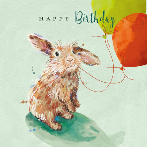 Fluffy Friend - Birthday Card