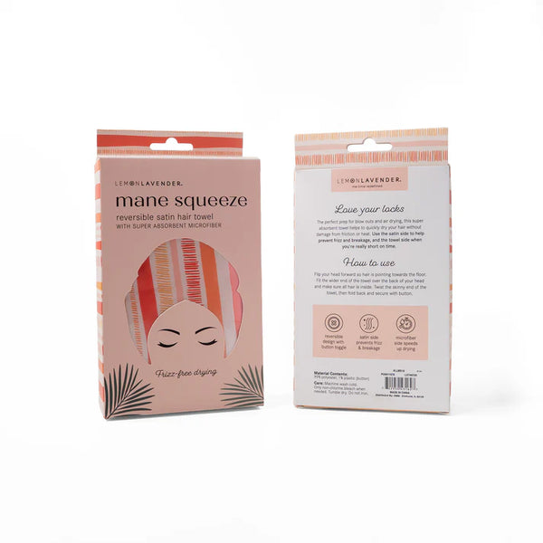 Mane Squeeze - reversible Satin Hair Towel