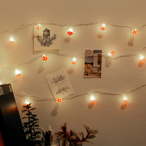 KL: 20 Mushroom LED String Lights