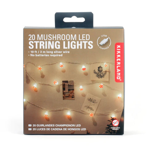 KL: 20 Mushroom LED String Lights