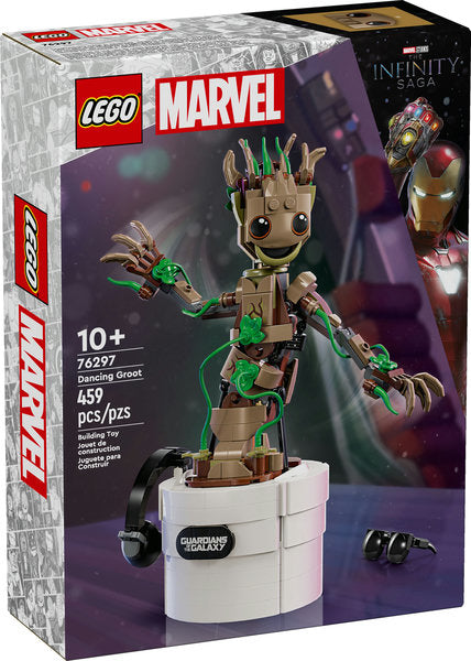 Lego: Marvel Dancing Groot 459 pcs - Ages 10+