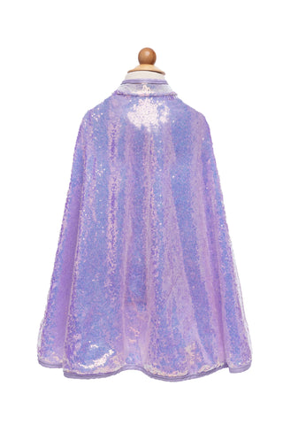 GP: Lilac Sequins Cape Size 5/6