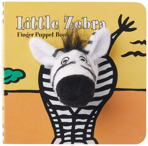 BB: Little Zebra Finger Puppet Book - Ages 0+