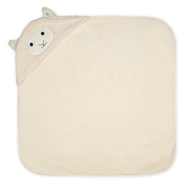 IS: Little Scoops Lamb Hooded Towel - Ages 12mths+