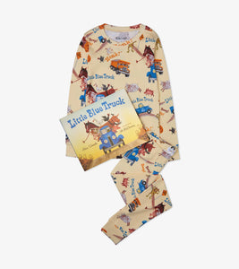 Books to Bed: Little Blue Truck Book and Pajama Set - Multiple Sizes Available