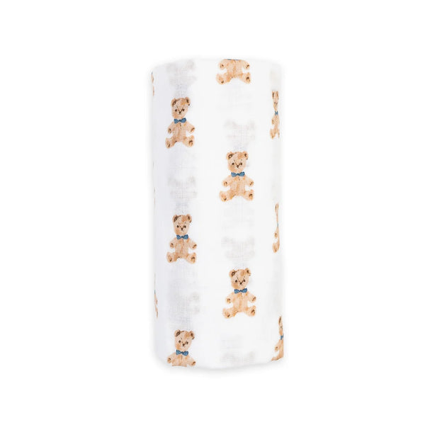 Lulujo Cotton Muslin Swaddle Blanket 40" x 40" Assorted Prints