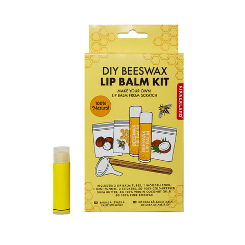 KL: DIY Beeswax Lip Balm Kit - Ages 8+