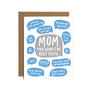 GC: Mom Texts - Card