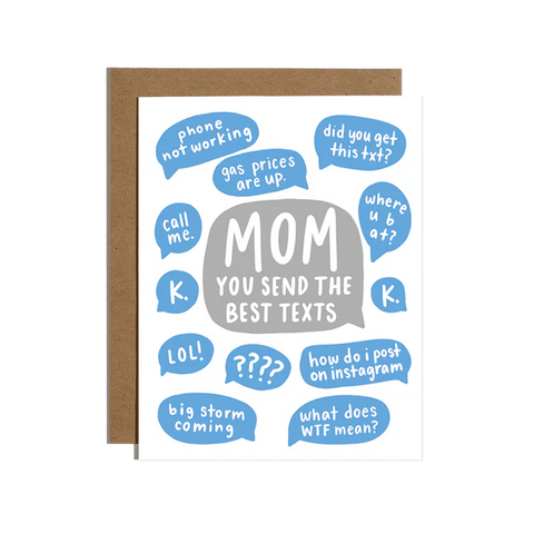 GC: Mom Texts - Card