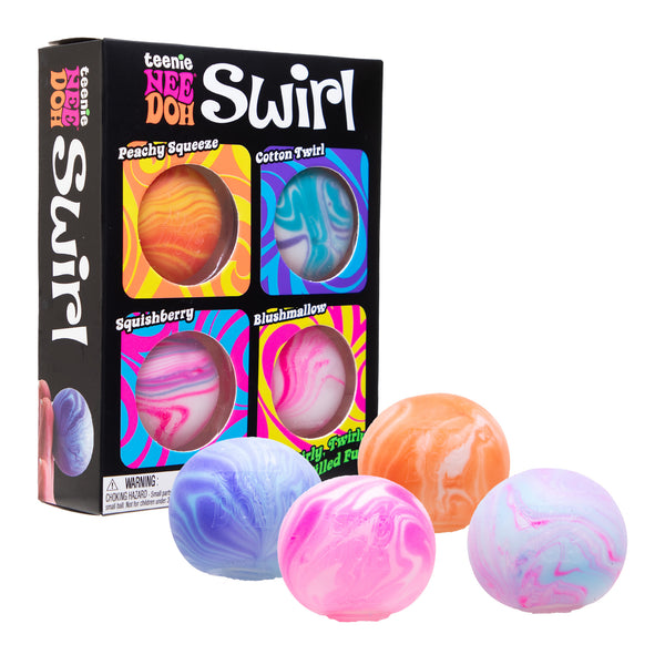 NeeDoh - Teenie Swirl 4 Pack