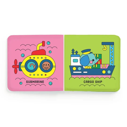 Busy Boats: Color Magic Bath Book