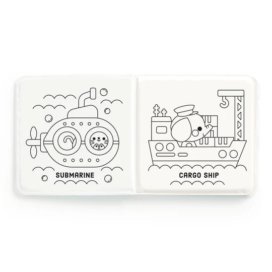Busy Boats: Color Magic Bath Book