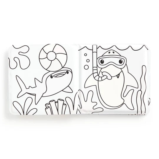 Shark Splash! Color Magic Bath Book