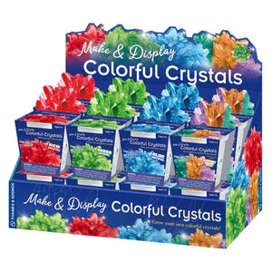 Make & Display: Colourful Crystals - Ages 8+