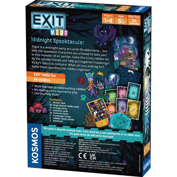 Exit Kids: Midnight Spooktacular - Ages 5+