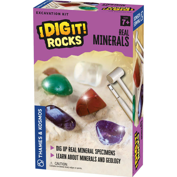 TK: I Dig it! Real Minerals Excavation - Ages 6+