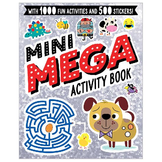 AB: Mini Mega Silver Activity Book - Ages 3+
