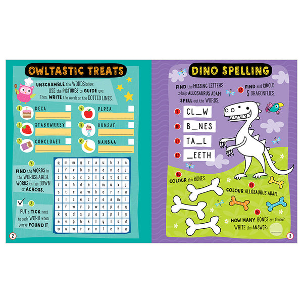 AB: Mini Mega Silver Activity Book - Ages 3+