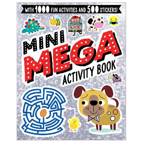AB: Mini Mega Silver Activity Book - Ages 3+