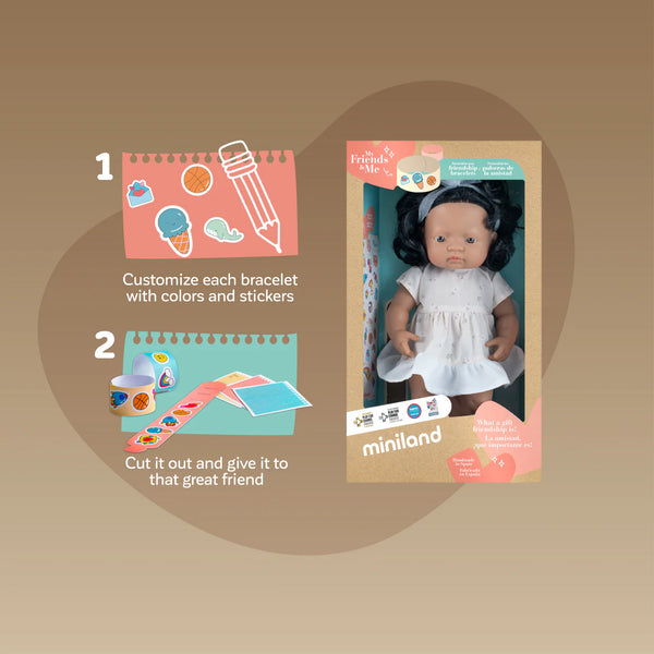 15" Baby Doll: Brunette Latin American Girl - Ages 3+