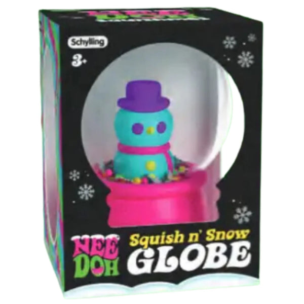 Nee Doh: Squishmas Squish N' Flow Snow Globe - Ages 3+