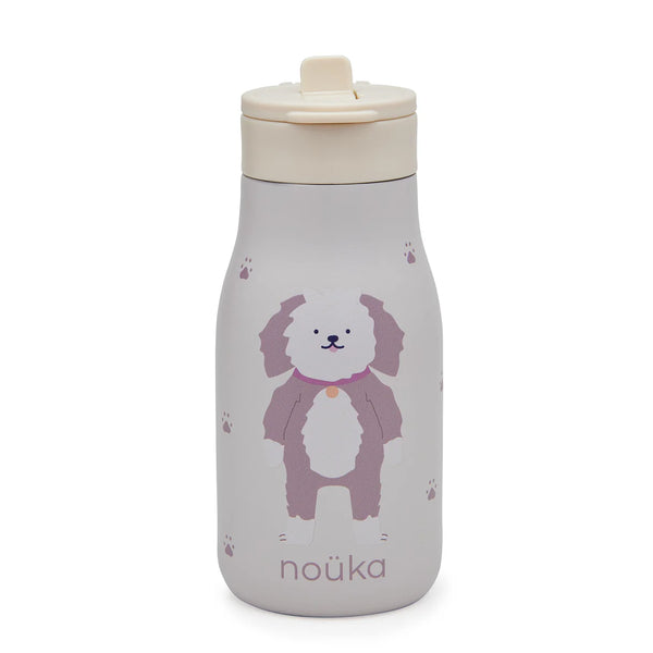 Noüka Stainless Steel Drinking Bottle 10 oz - Milo The Dog - Ages 2yr+