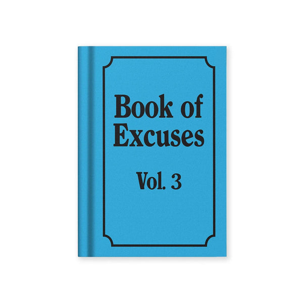 Book Of Excuses Hardback  Mini Notebook